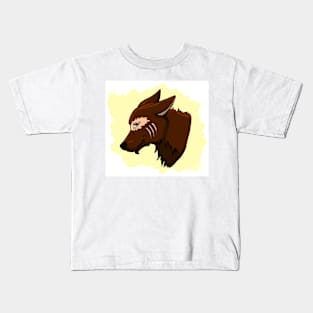 The Wolf Lady w/o Text Kids T-Shirt